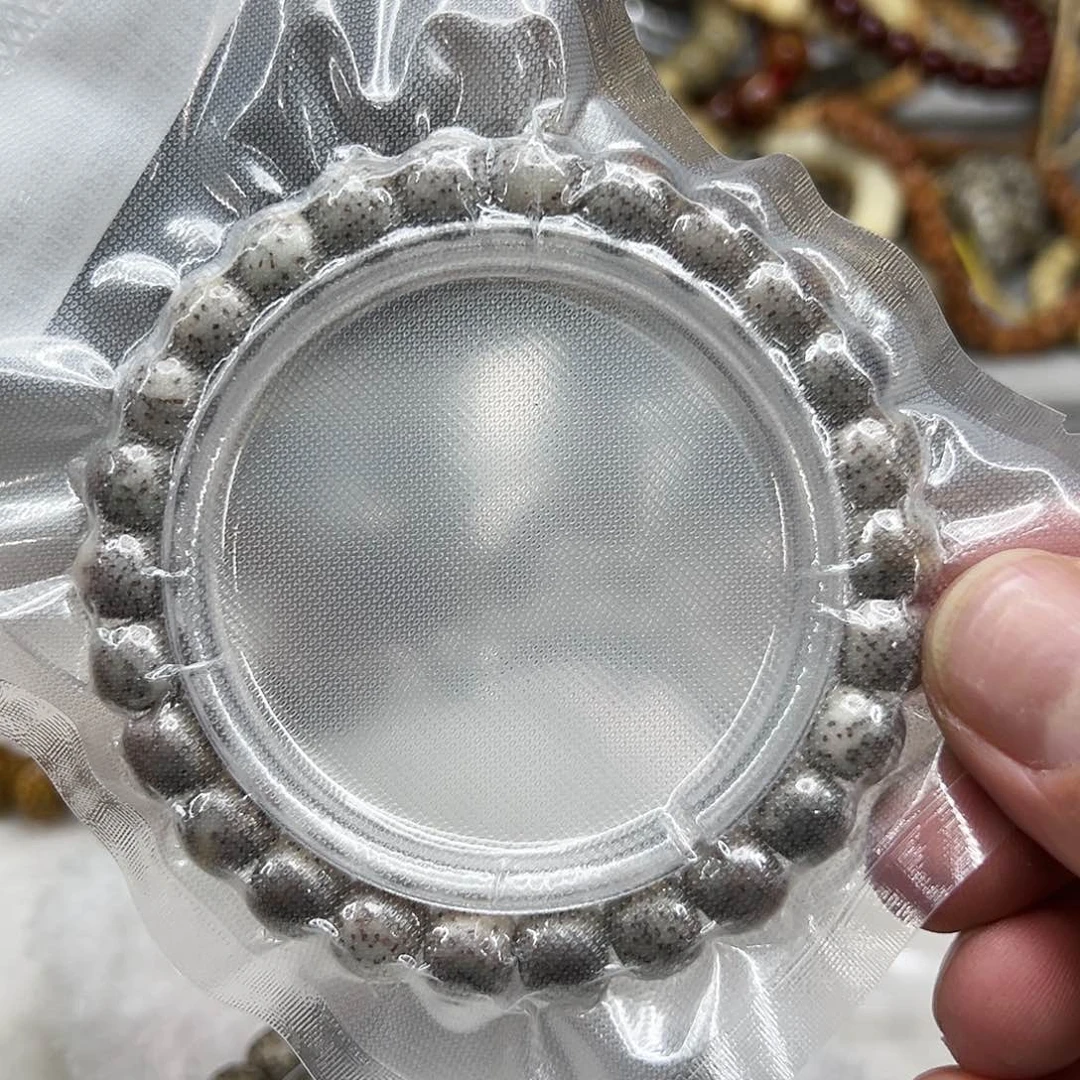 星月菩提手串123入门灰星月菩提单圈0.9