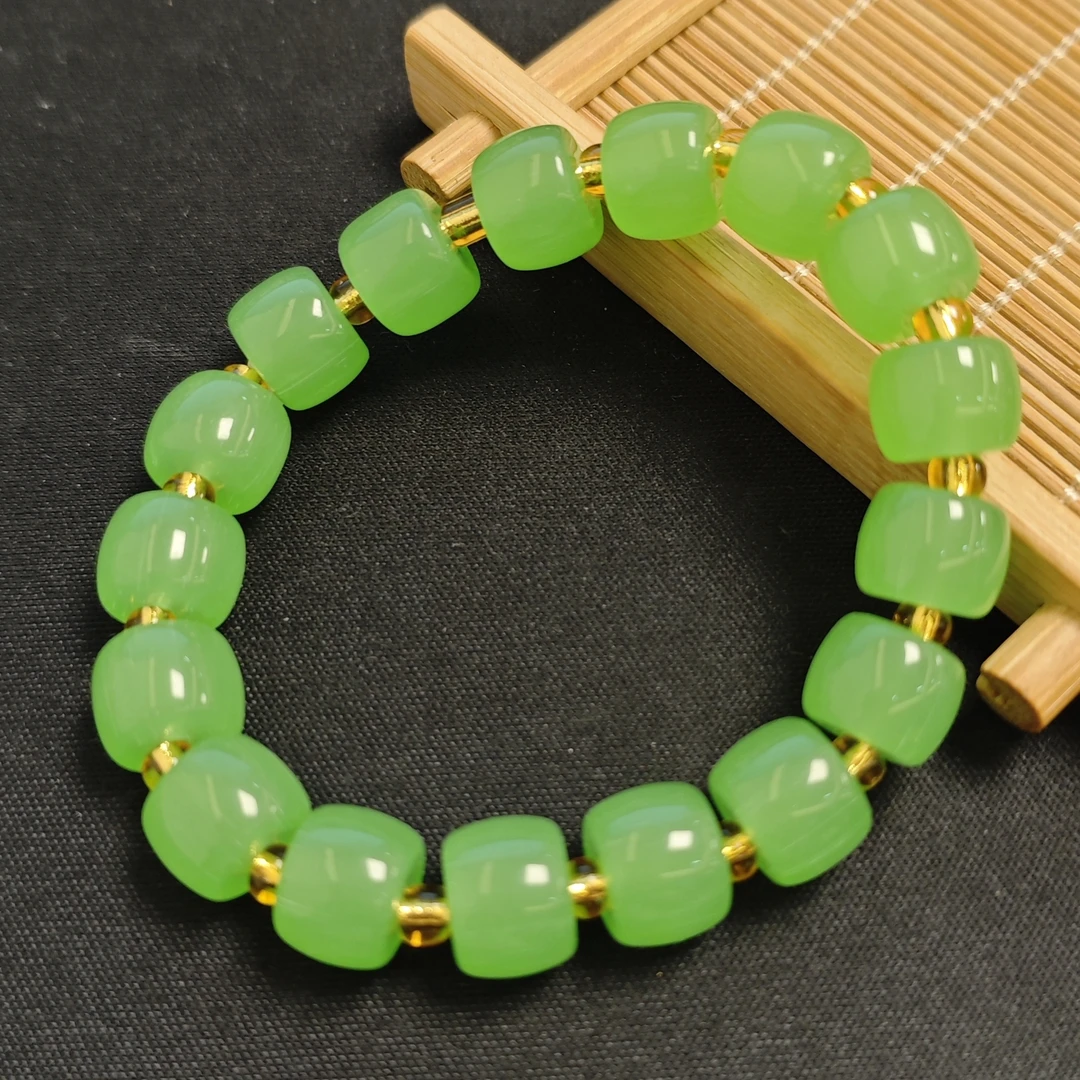精美苹果绿手串A52(多样性发)