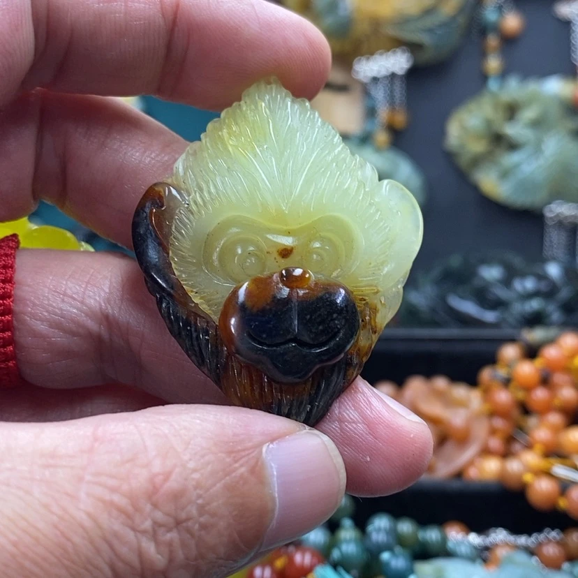 【闪购商品】蛇纹石玉未镶嵌吊坠