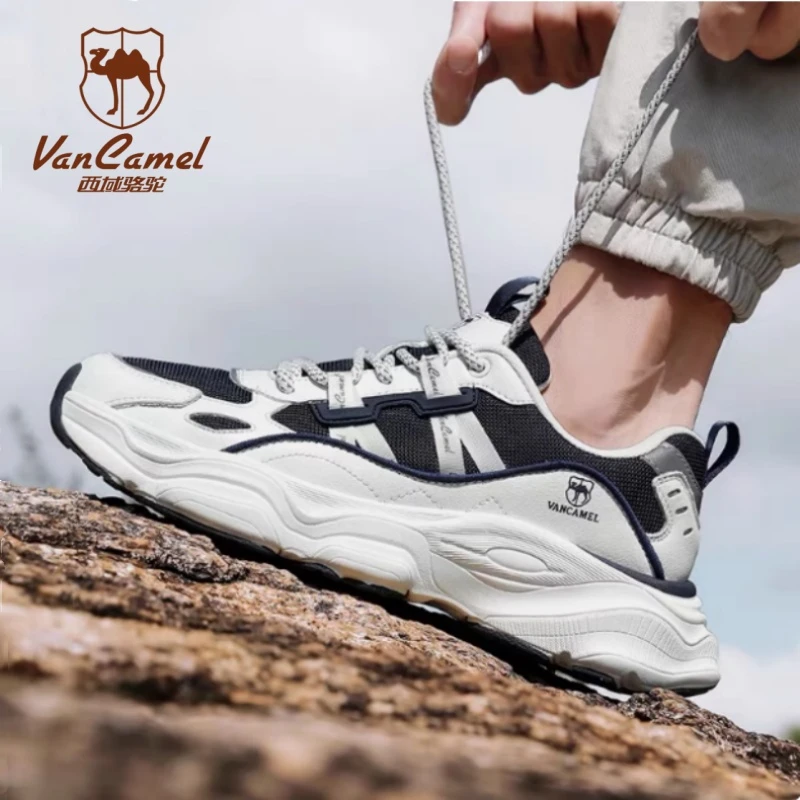 【木森推荐】VANCAMEL/西域骆驼情侣运动夜光百搭跑步鞋XYLT001