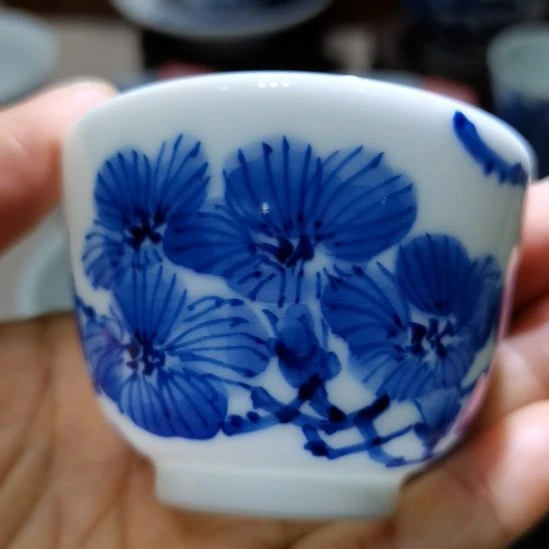 杯张学鸿老师青花