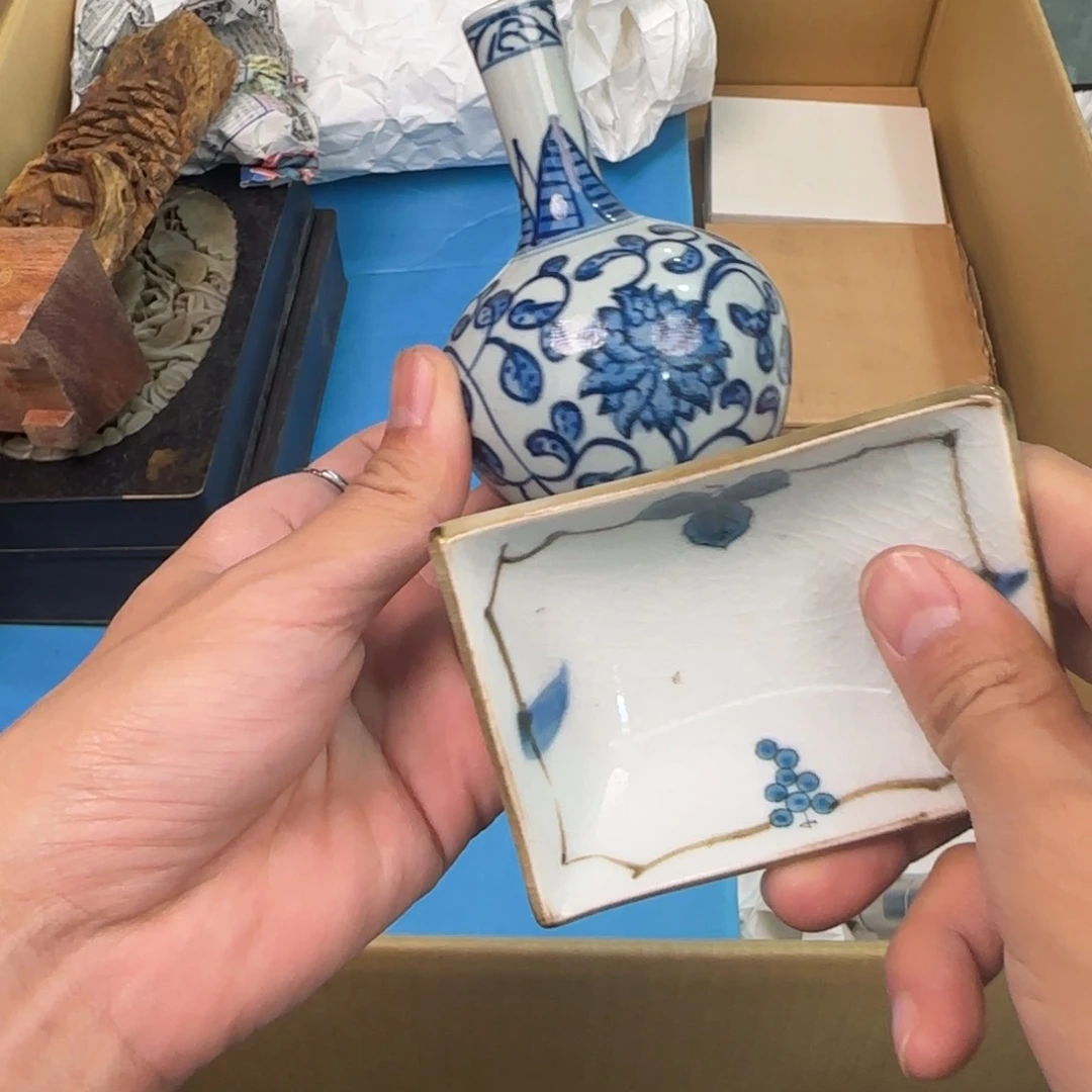 陶瓷孤品单件车里拍的
