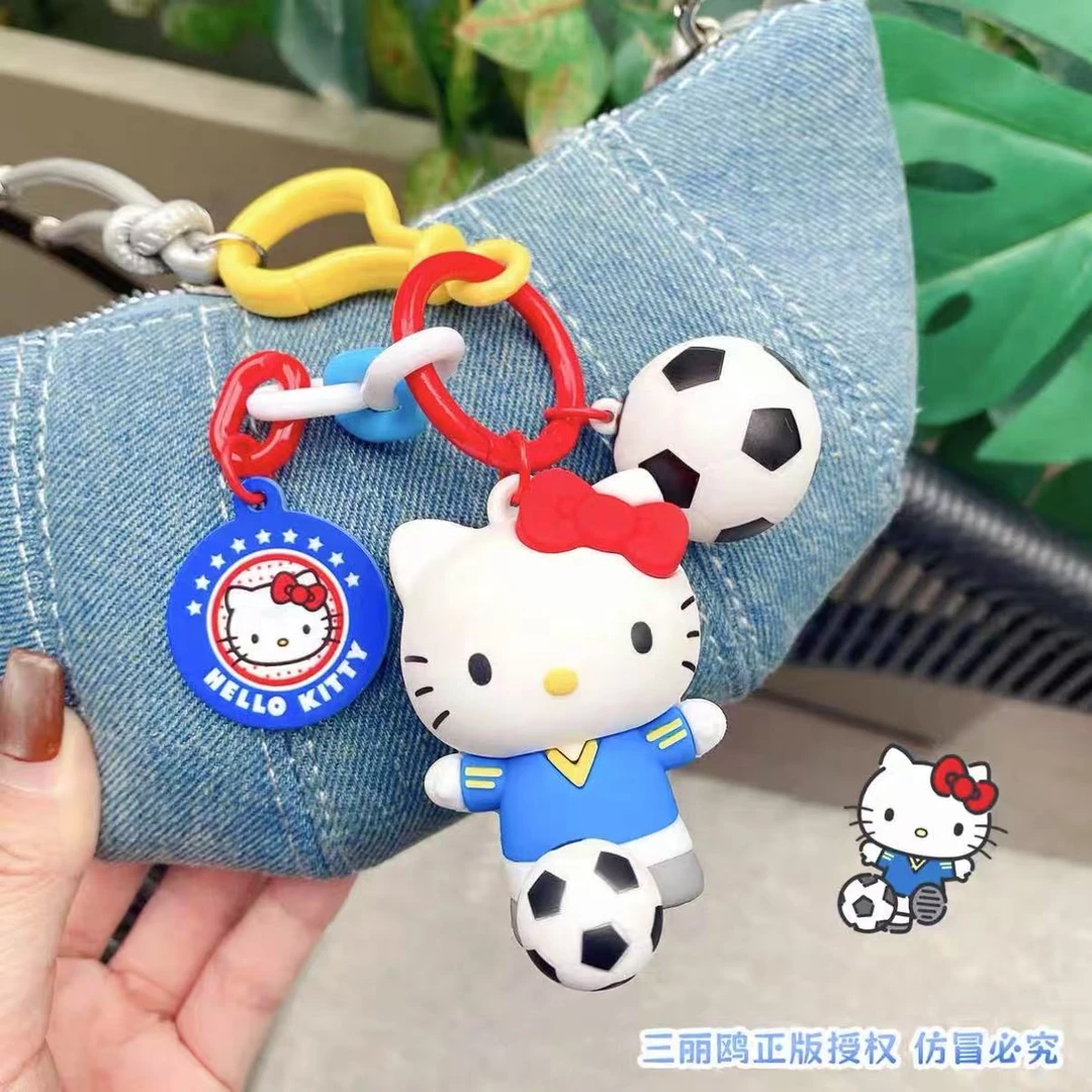三丽鸥授权可爱凯蒂猫运动会系列钥匙扣挂件帕恰狗玉桂狗挂饰女生