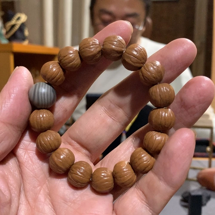 核桃手串/手链菩芯珠核桃手串