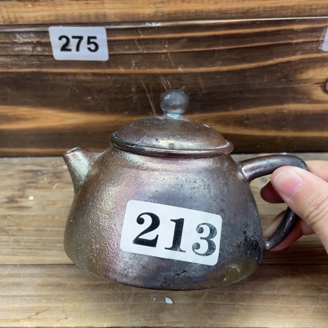 纯手工柴烧茶壶茶具