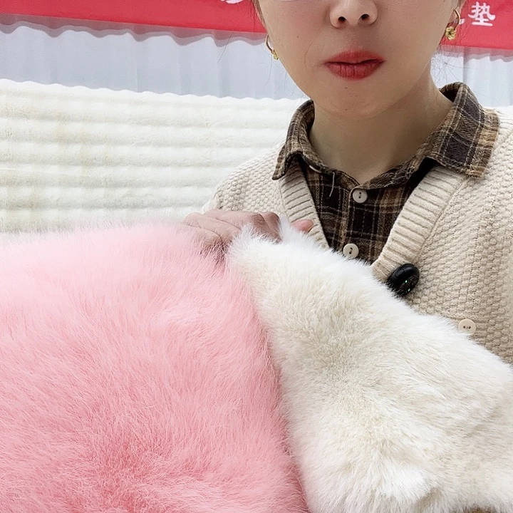 毛绒震飘窗垫窗台垫