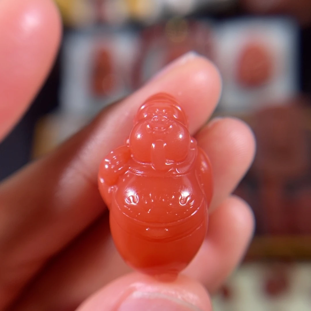 南红玛瑙未镶嵌小财主27.1*17.2