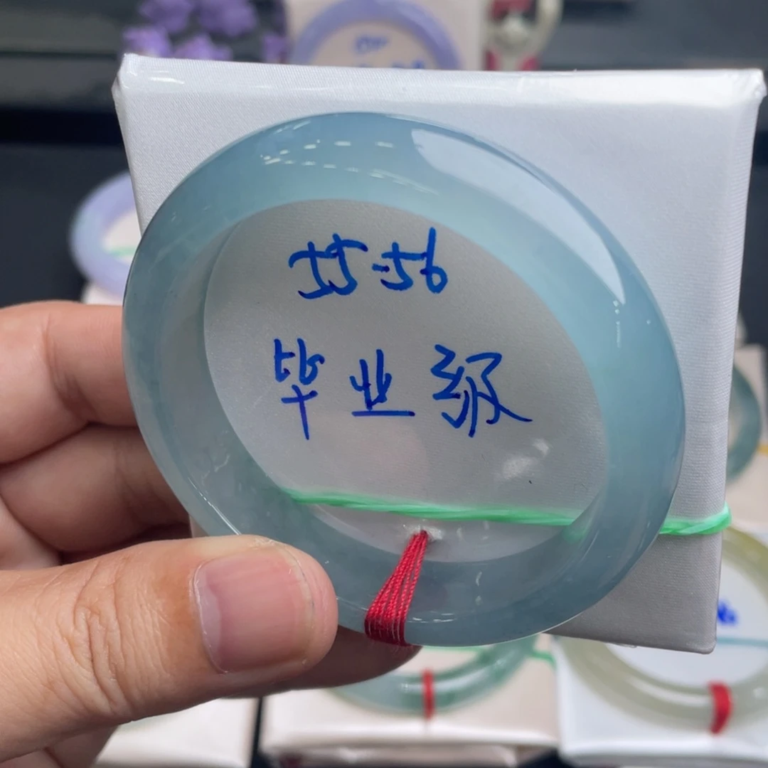 翡翠未镶嵌手镯翡翠手镯86