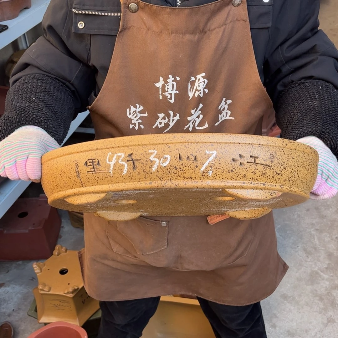 紫砂花盆盆景艺术