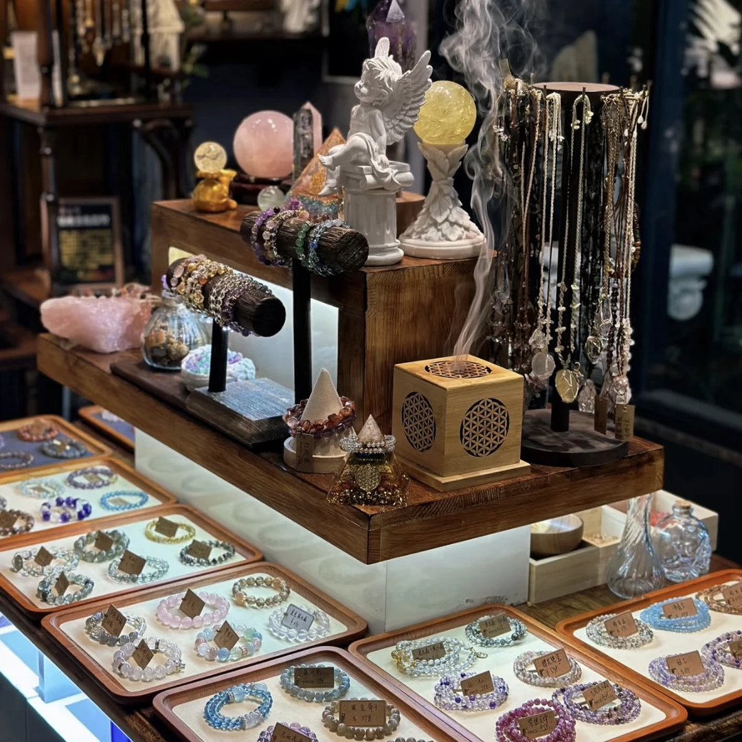 〔莱玺〕 39.9_天然水晶自选多样性发货发一（默认微瑕）