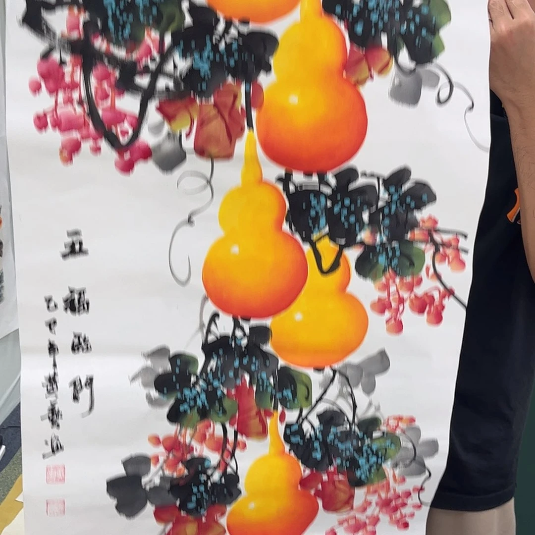 国画国画作品宣纸纯手绘