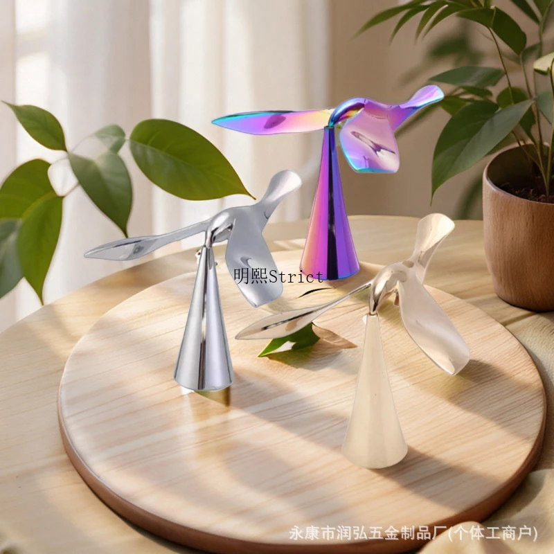 厂家飞鸟开瓶器立体不倒翁家用酒吧饭店创意啤酒开酒器悬浮瓶起子