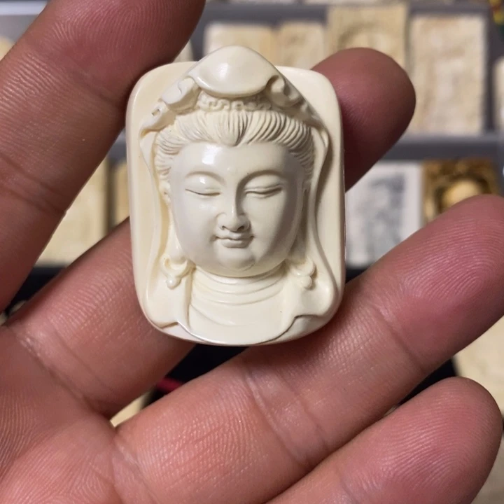 天然猛犸牙雕刻品
