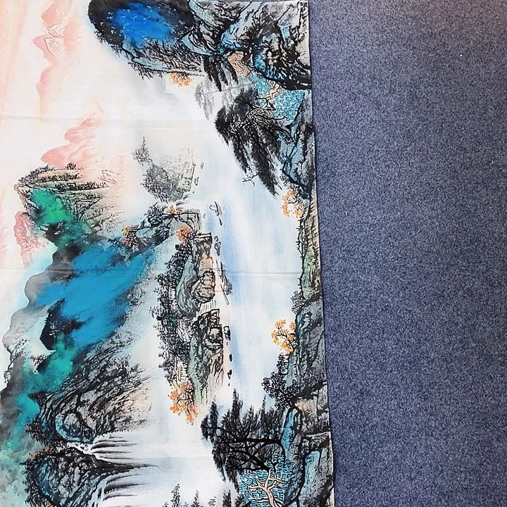 国画手绘图标图文和文字的绘制