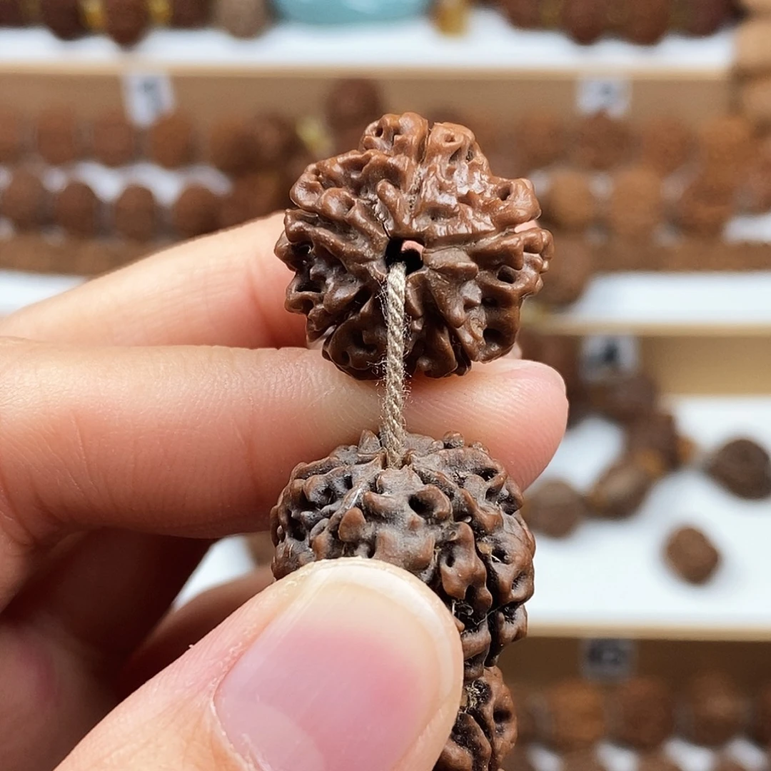 金刚菩提手串精品梅花蜂窝