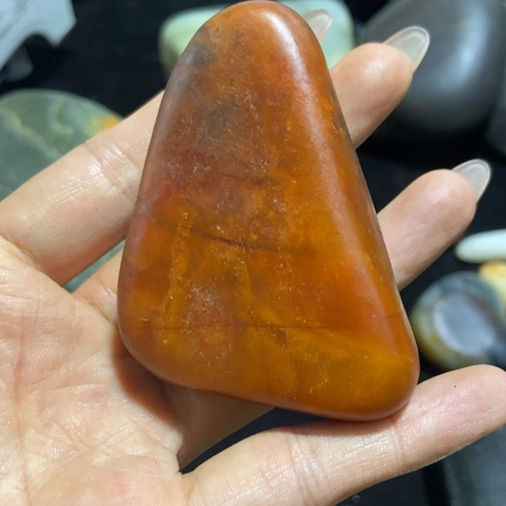 安***1和田玉（糖玉）未镶嵌挂件