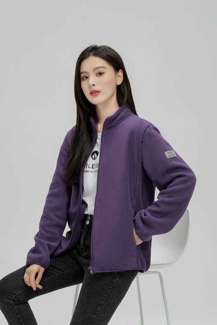 特!商场订单清仓！双面摇粒绒！轻暖合身春季外套 F527 女装  H5493