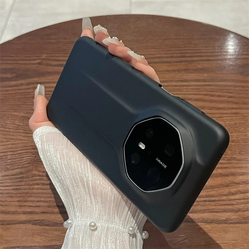 适用华为mate70rs手机壳非凡大师高级感简约纯色全包防摔保护套女