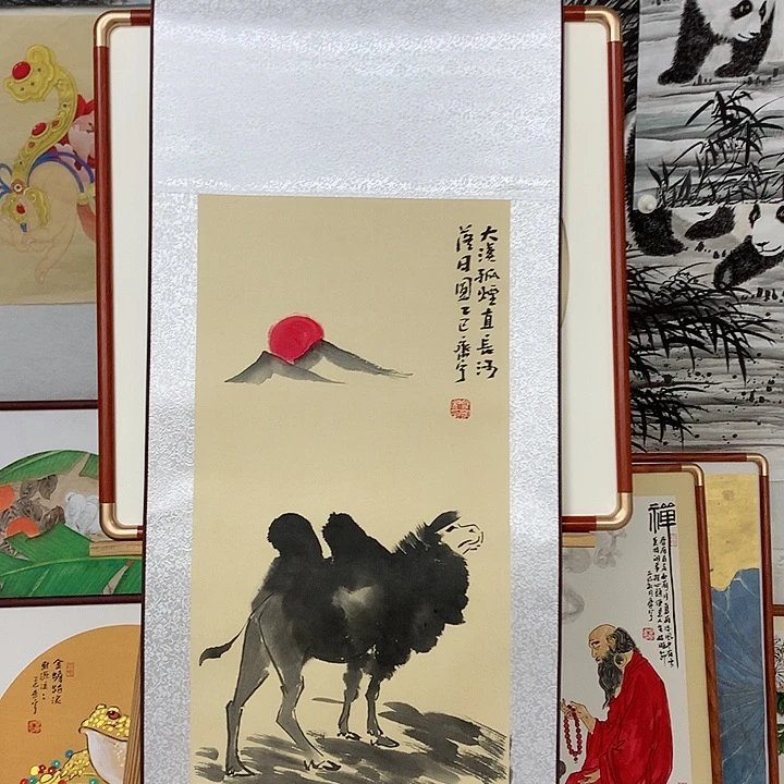 国画骆驼11111111111