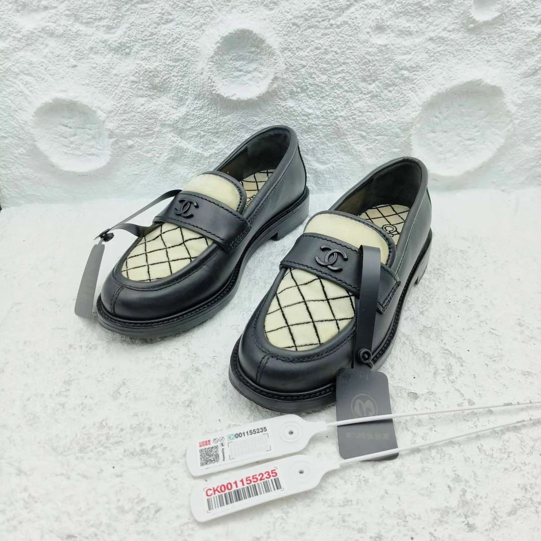 99新 Chanel/香奈儿 CHANEL/香奈儿/37码/乐福鞋/非全新