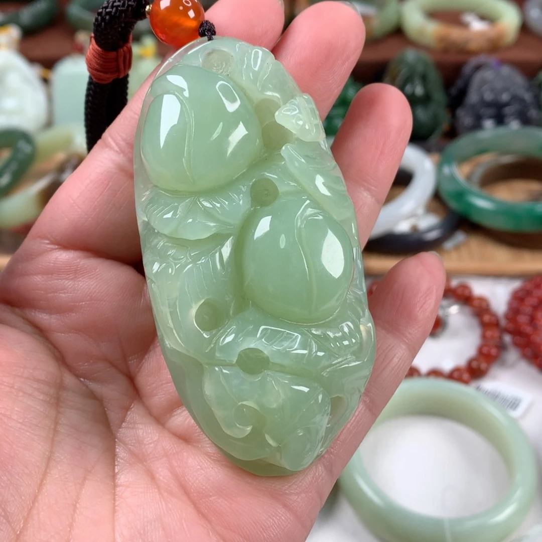 岫玉手把未镶嵌手把