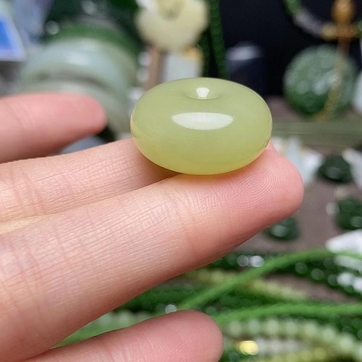 和田玉银S925镶嵌颈饰