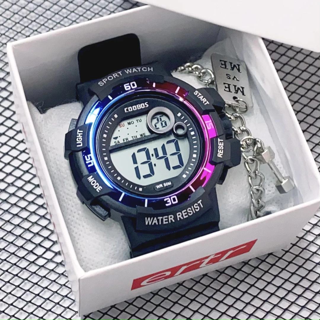 青少年手表男款学生初中高中学生只看时间儿童男生2025新款电子表