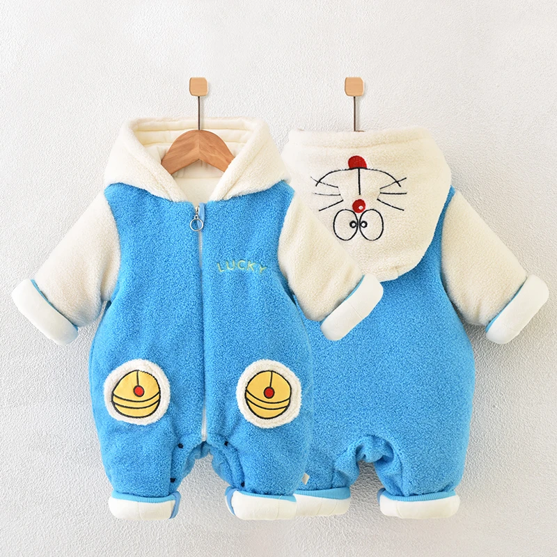 【清仓抢购!】加厚外出服加棉保暖新生儿夹棉婴儿衣服冬装