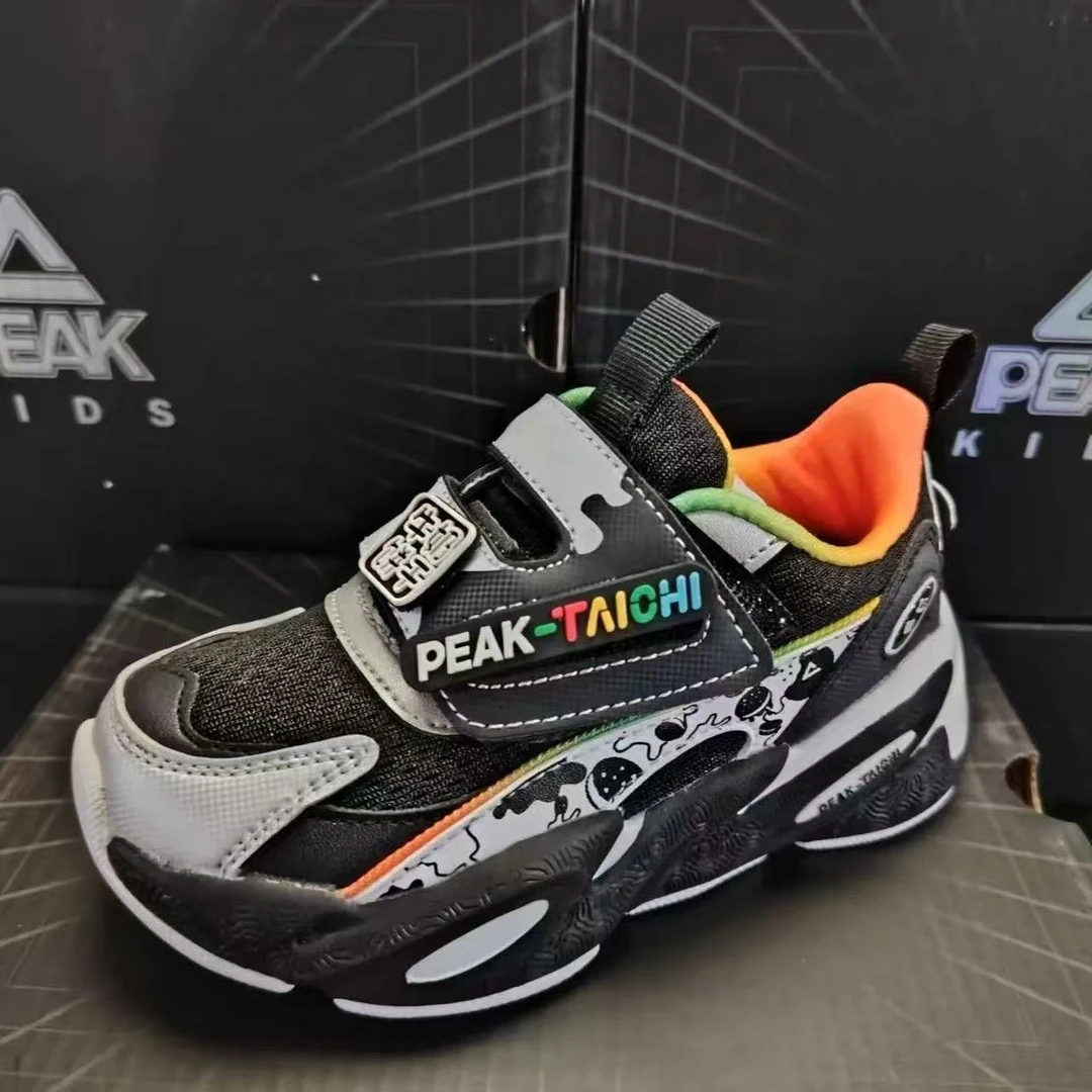 PEAK/匹克态极系列儿童四季网面软底防滑跑鞋