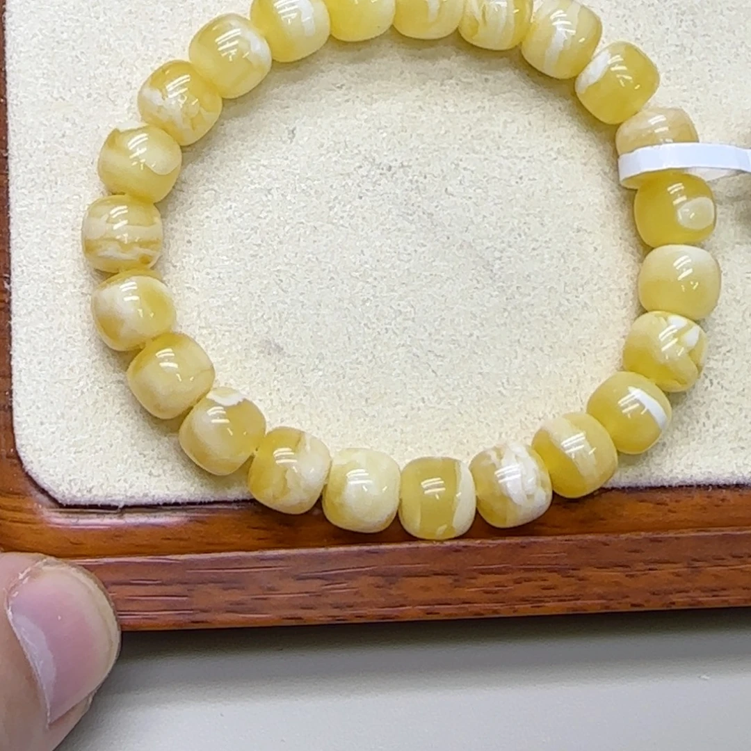 蜜蜡未镶嵌手串蜜蜡手串