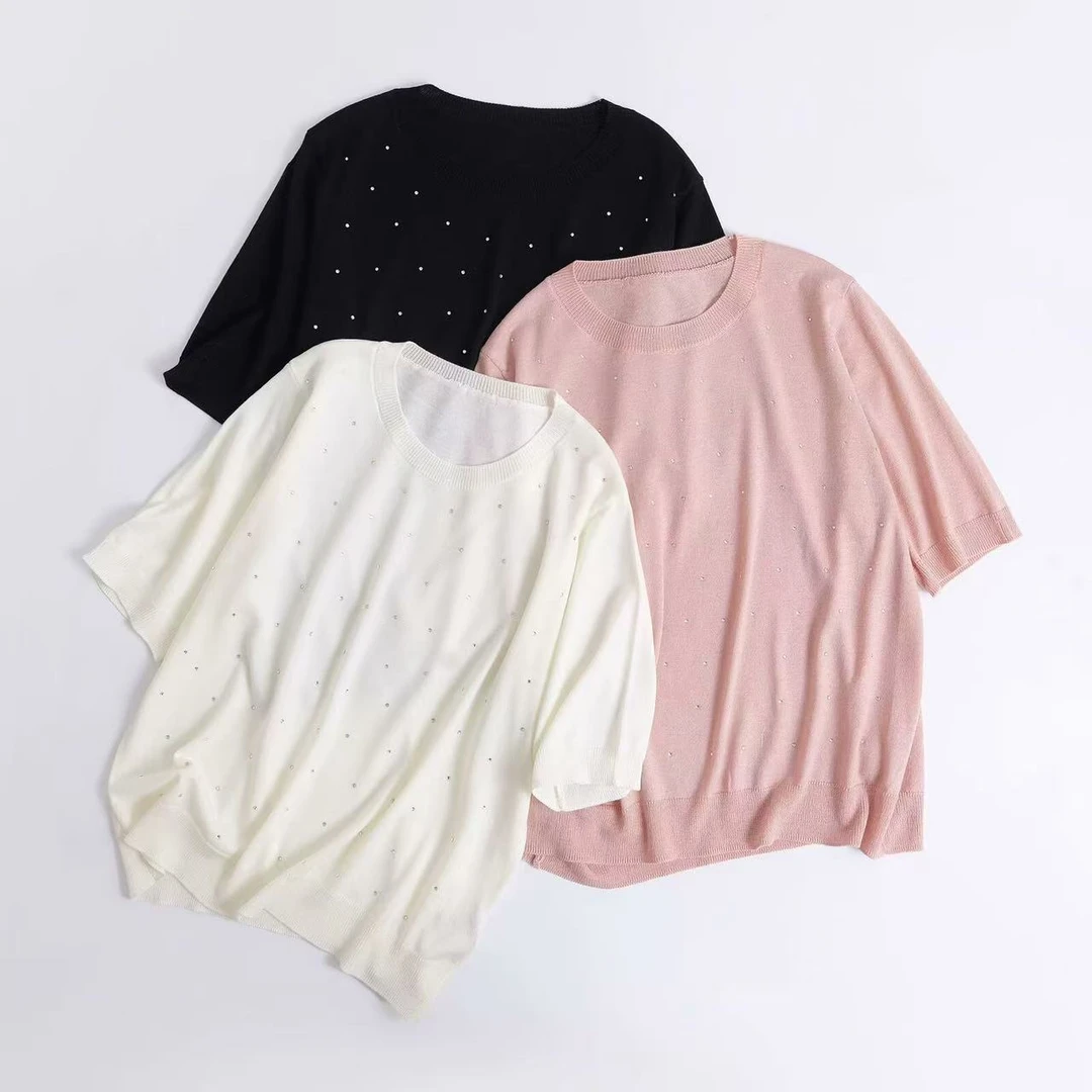 女方领毛针织衫显瘦针织毛衣纯色短款百搭毛衣宽松气质