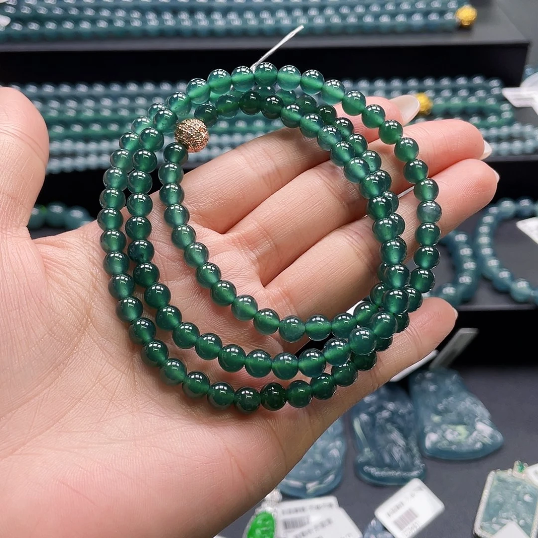 翡翠未镶嵌颈饰卡5.8