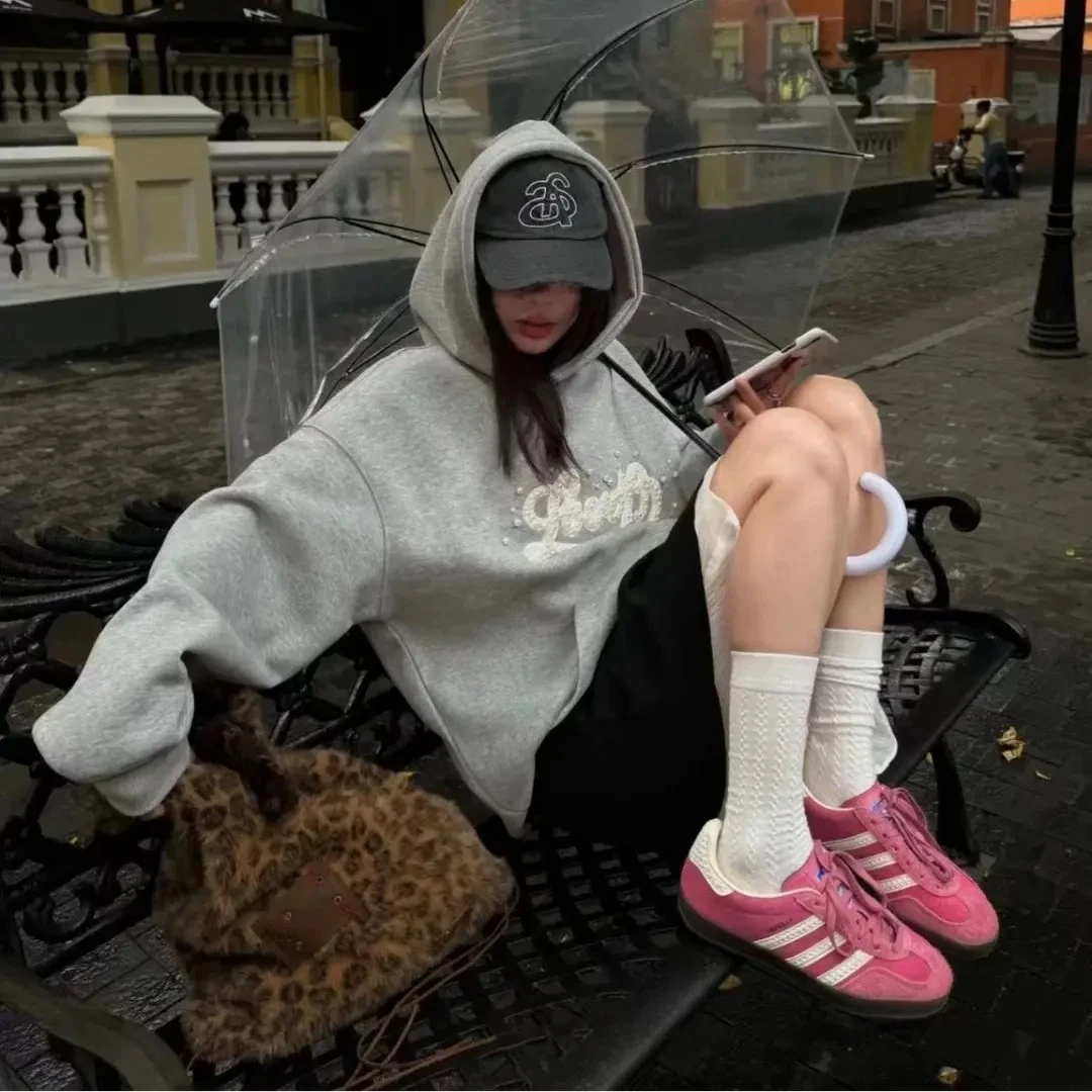 高版本【实体发货】德训鞋百搭透气休闲鞋情侣ins韩版潮流跑步潮鞋