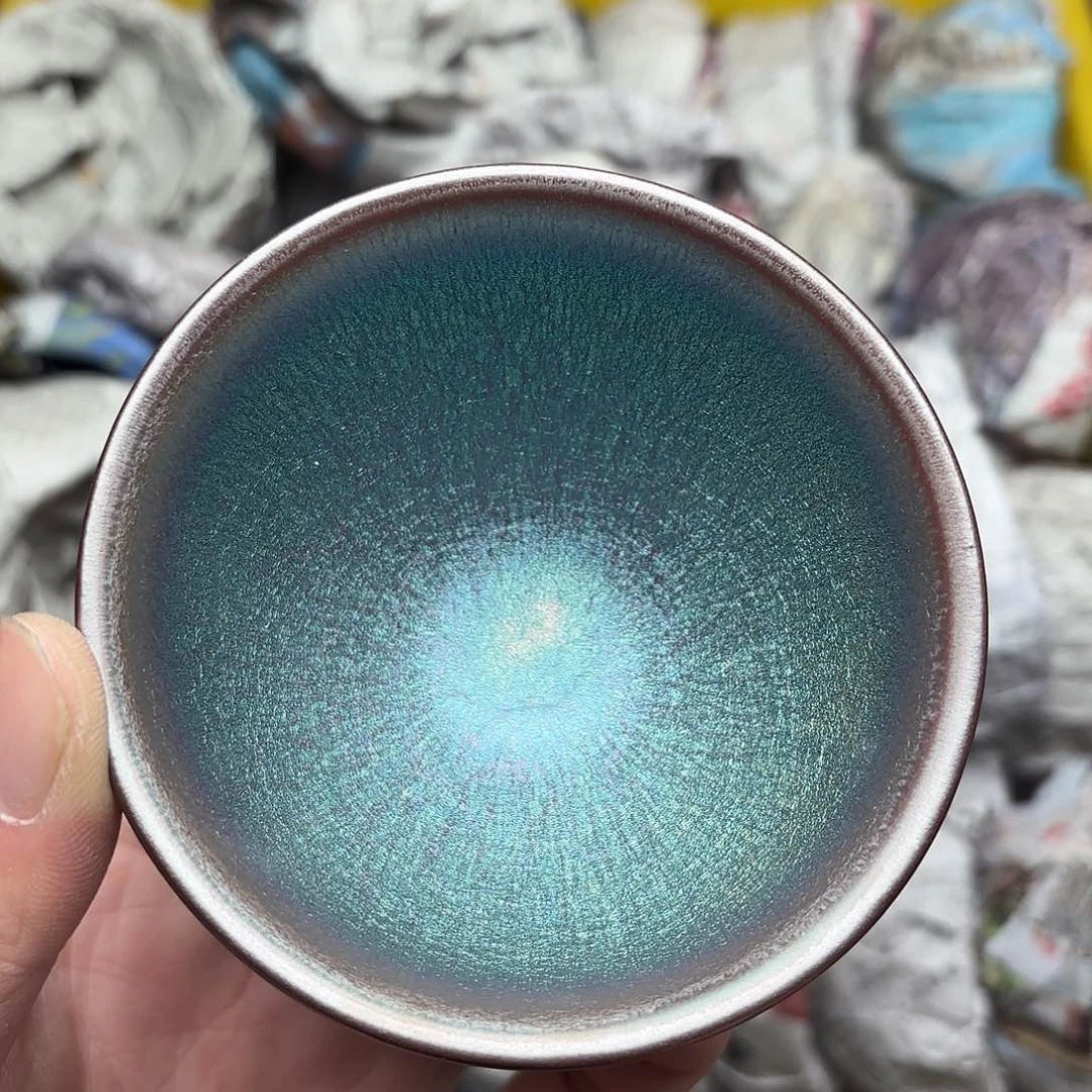 茶盏微瑕建盏主人杯一只