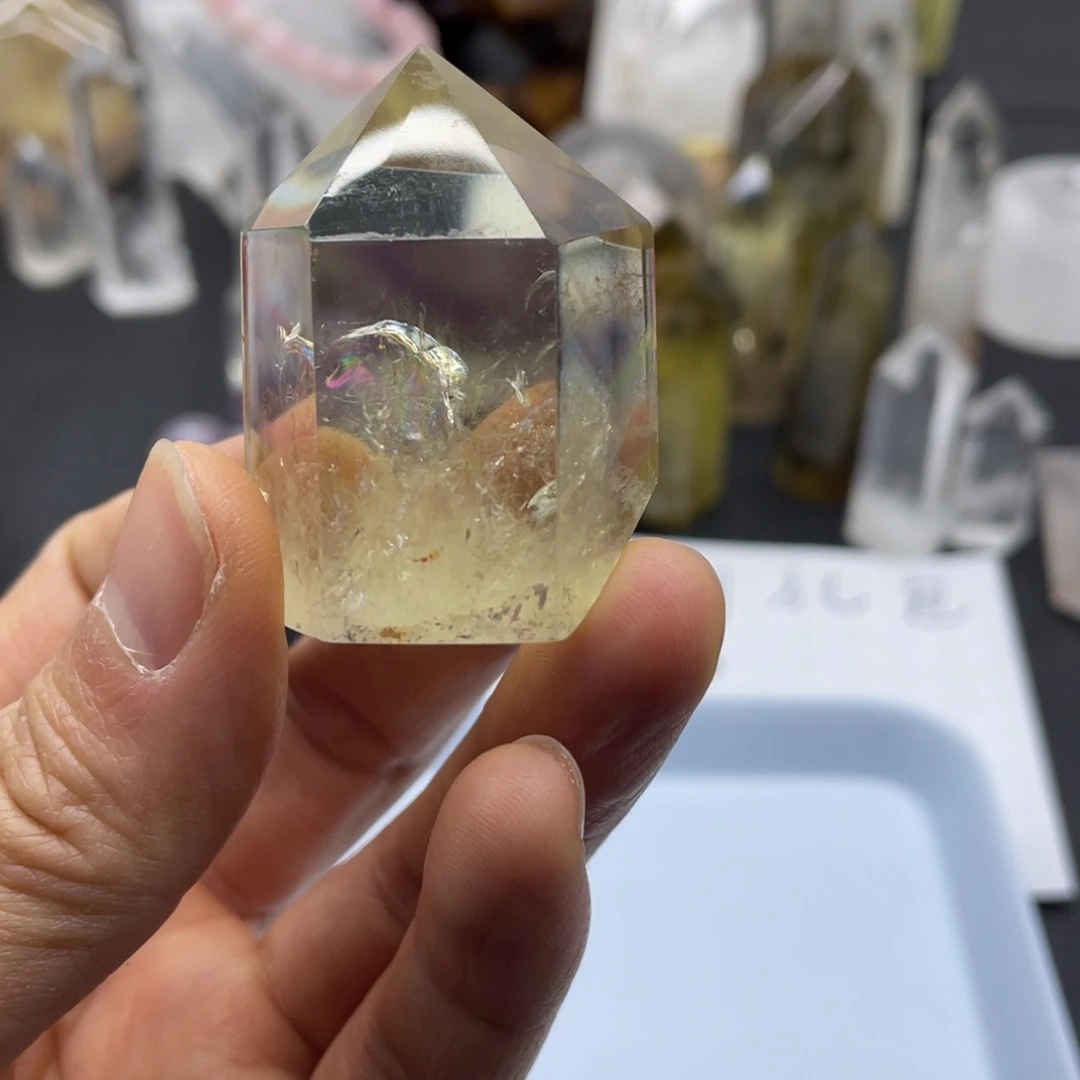 紫晶12未镶嵌黄水晶