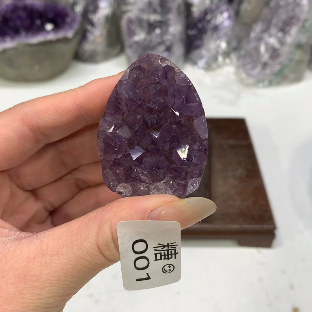 紫晶摆件未镶嵌紫晶