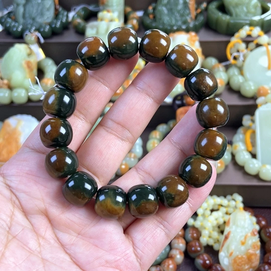 透闪石质玉未镶嵌手链