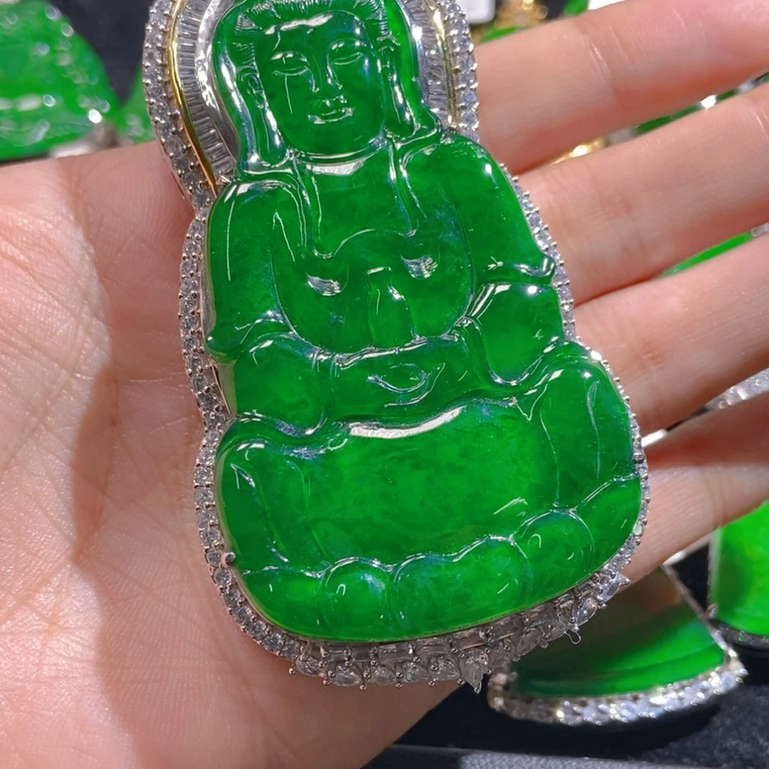 翡翠吊坠(不含链)未镶嵌