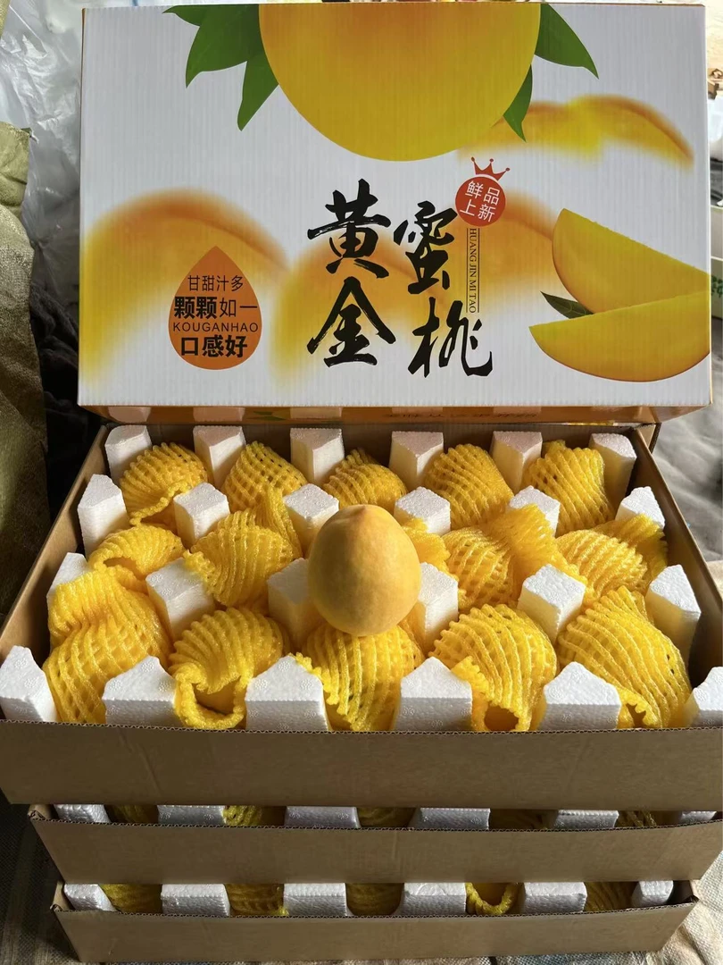 【高端礼盒装】蒙阴蜜桃黄金蜜黄毛桃纯甜无酸当季新鲜现摘现发