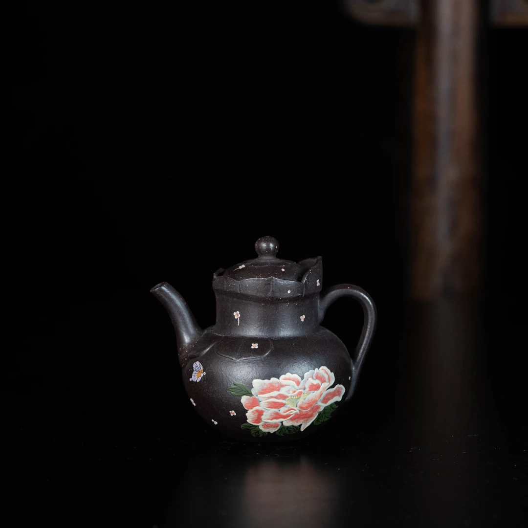 【亦缶】高僧帽 黑料 180cc 家用茶周边