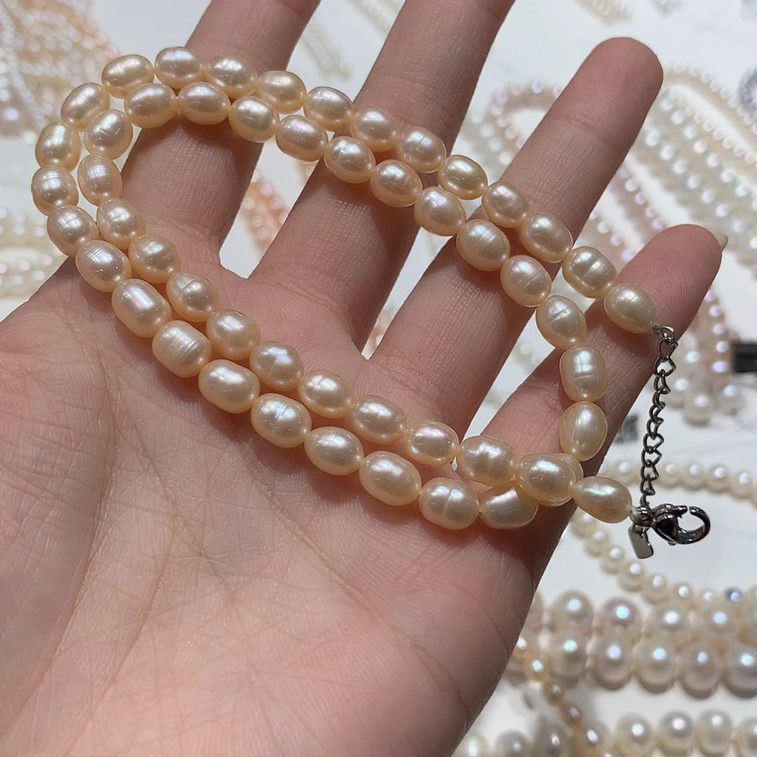 疯***芽淡水珍珠未镶嵌6/7