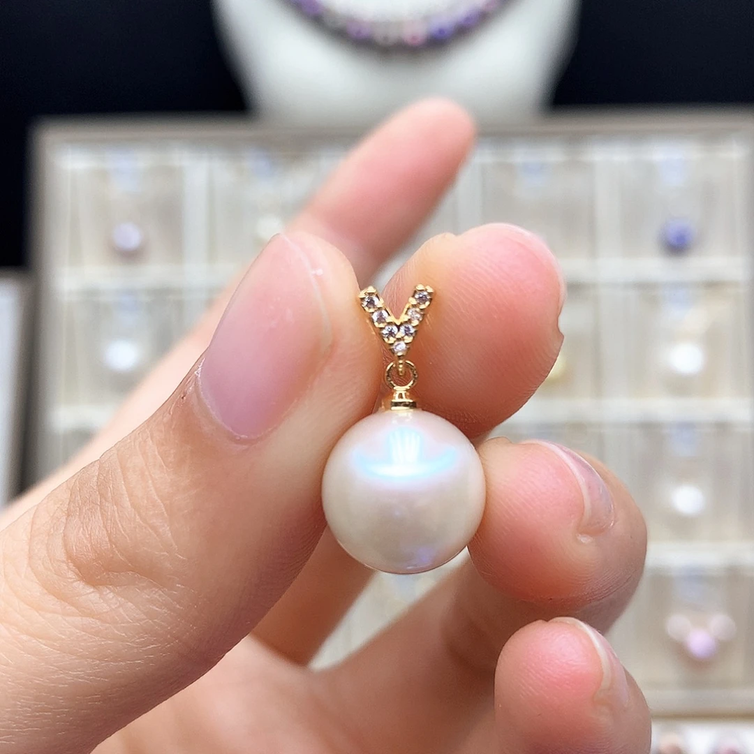 合金颈饰淡水珍珠