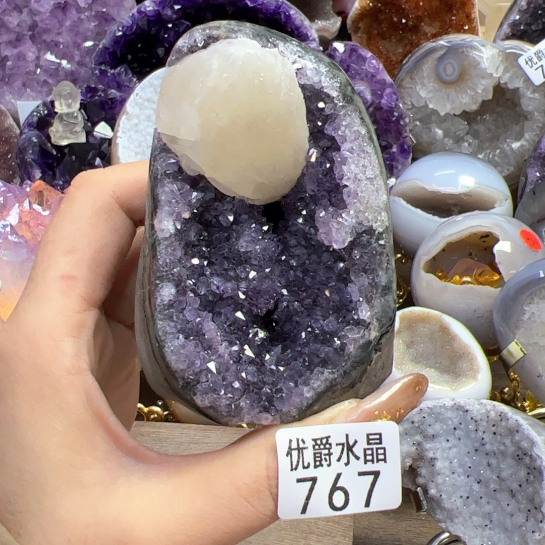 未镶嵌大型摆件（非配饰）紫晶767