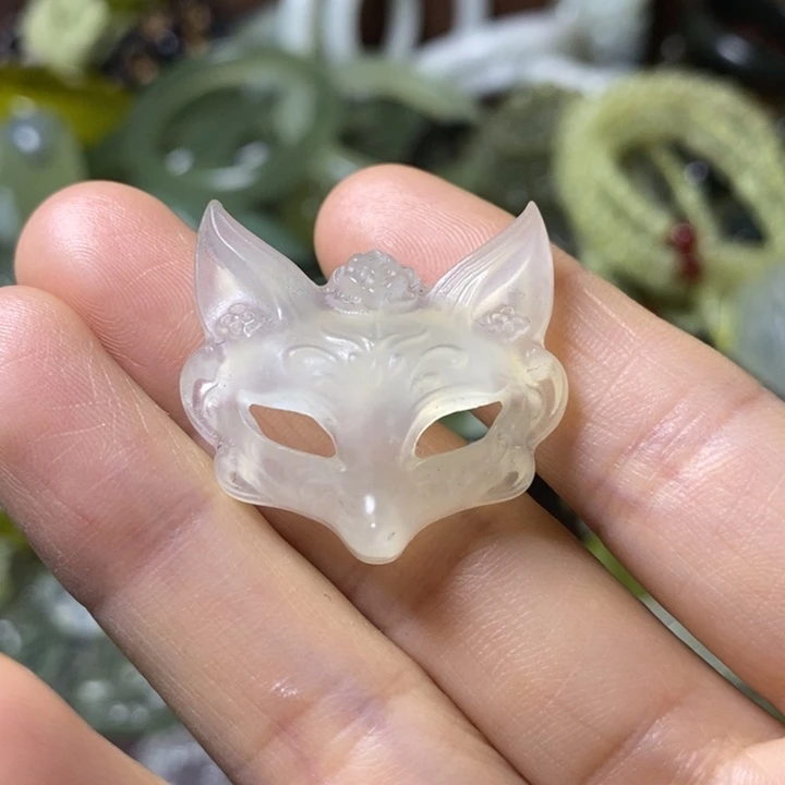 岫玉岫玉挂件未镶嵌