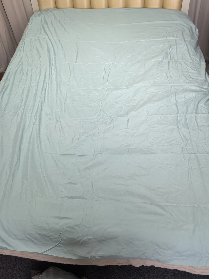 小华P约200*210天空蓝被套款睡袋