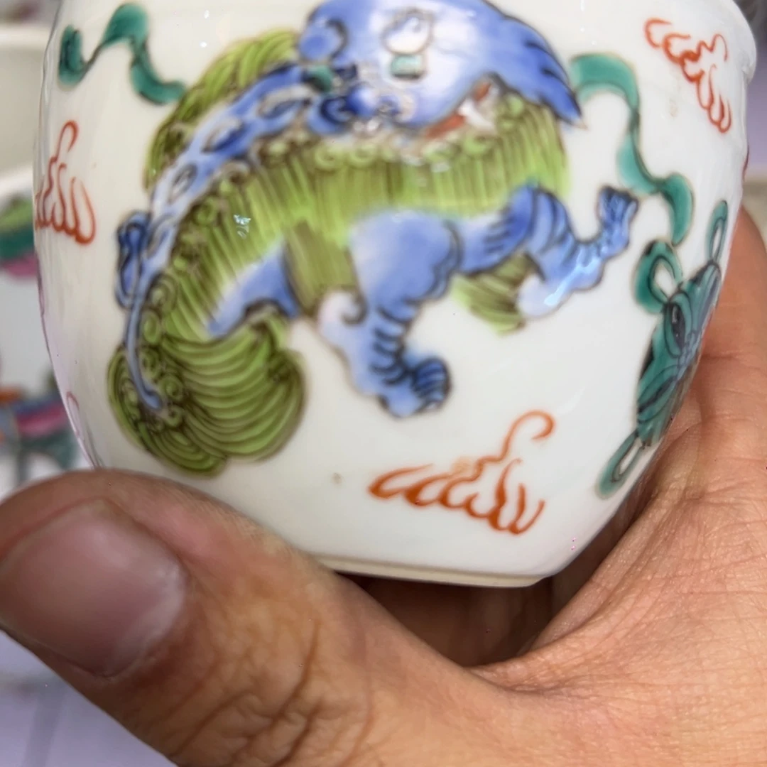 正***饰瓷片瓷器摆件、茶室雅器