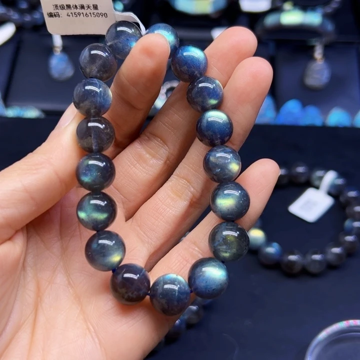 拉长石手串未镶嵌A****?12左右