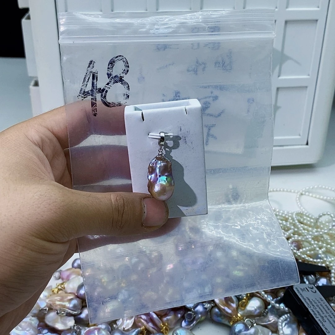 淡水珍珠合金颈饰