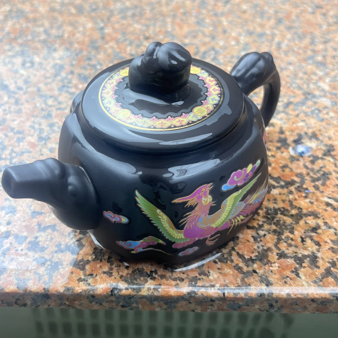 【闪购商品】手工紫砂龙凤呈祥四方器