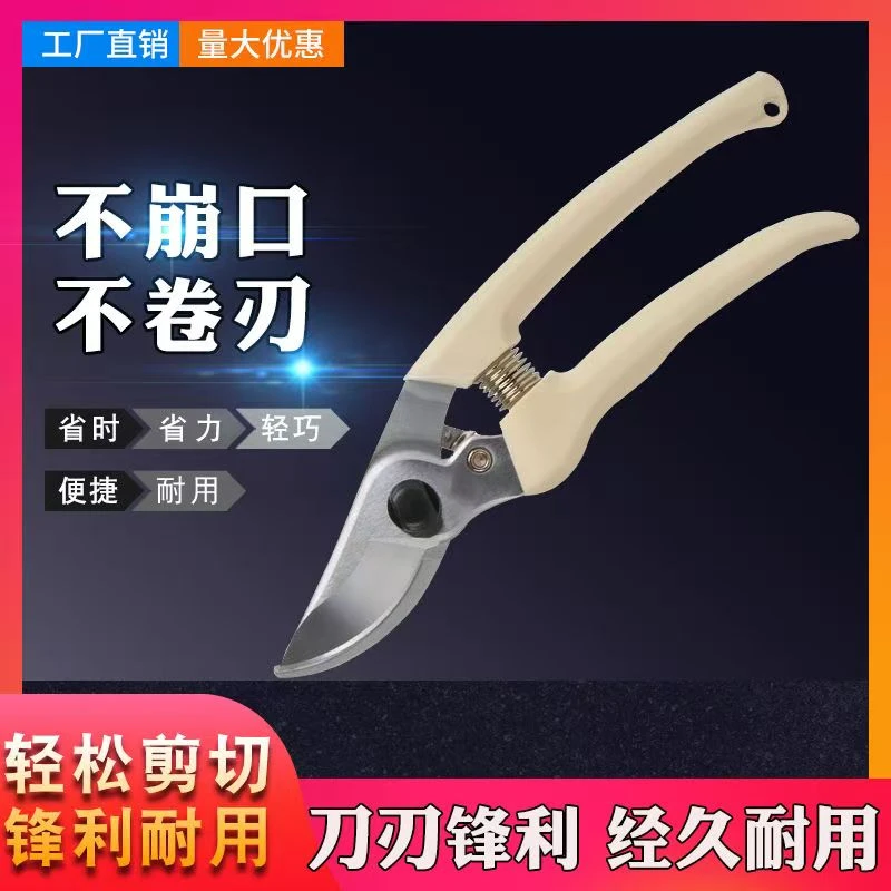 原装正品枝剪130剪枝剪进口弯头园艺剪子正品园林专用修枝嫁接剪